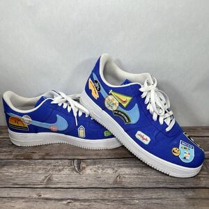 Nike Air Force 1 Low Los Angeles Patched Up Sneakers Mens Size 11 DX2304-400